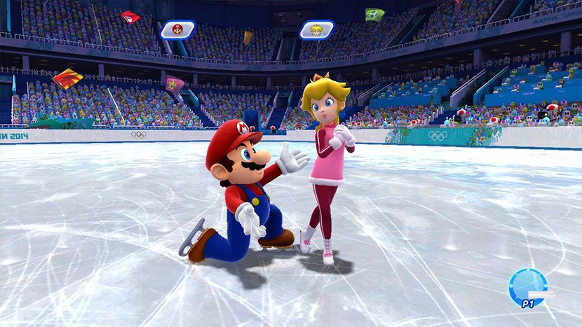 Mario and Sonic at the Sochi 2014 Olympic Winter Games