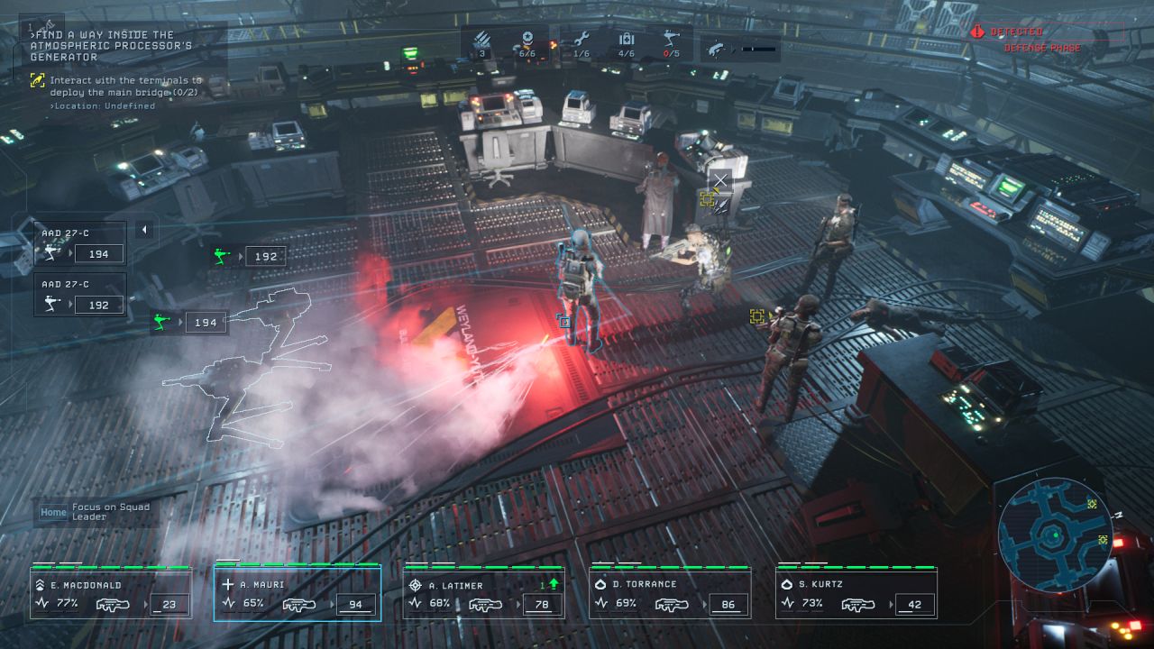 Aliens: Dark Descent screenshots