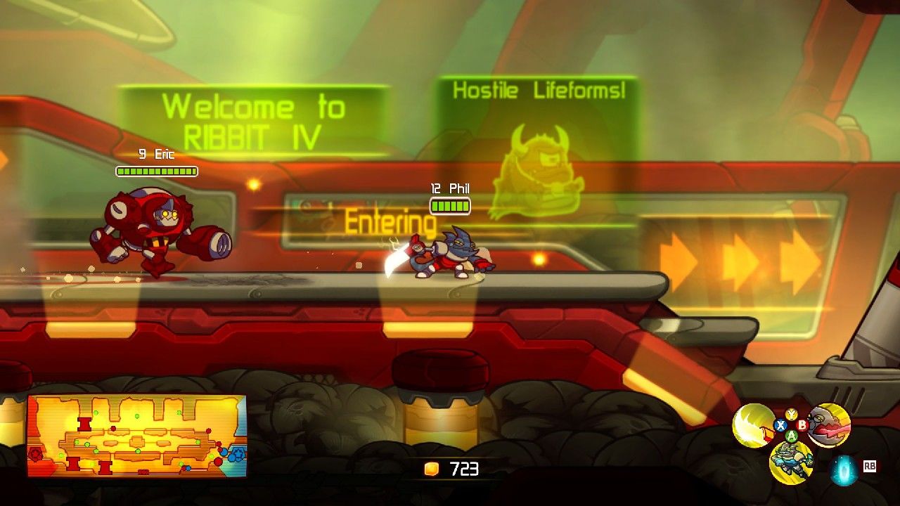 Awesomenauts X360 Screenshots