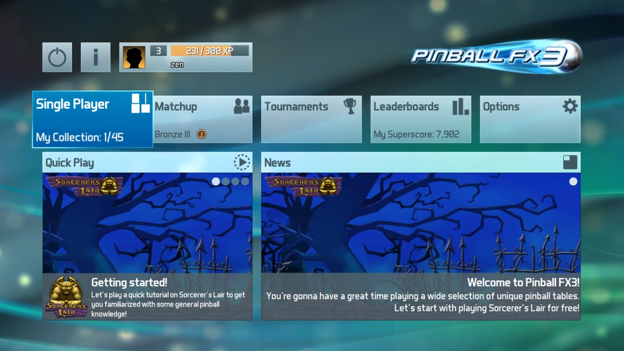 Pinball FX3 Screenshots