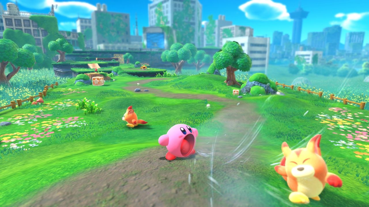 Kirby and the Forgotten Land screenshots