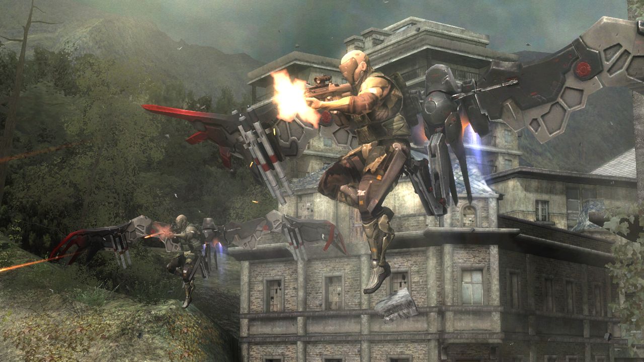 Metal Gear Rising X360 Screenshots