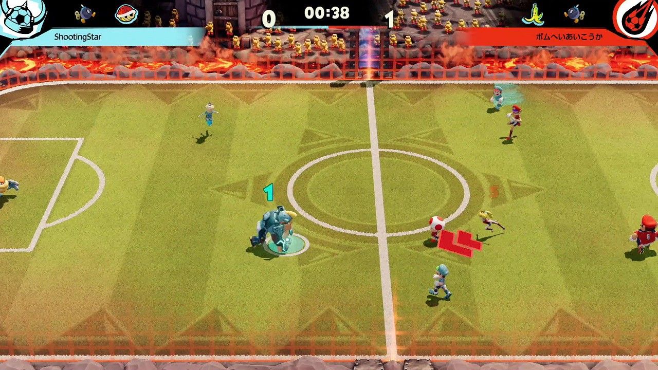 Mario Strikers: Battle League screenshots