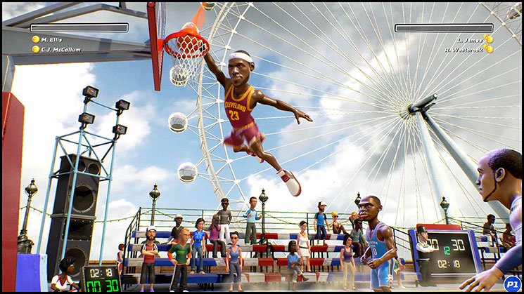 NBA Playgrounds Switch screenshots