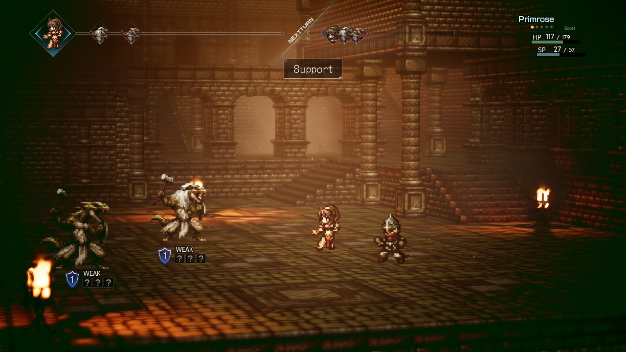 Octopath Traveler screenshots