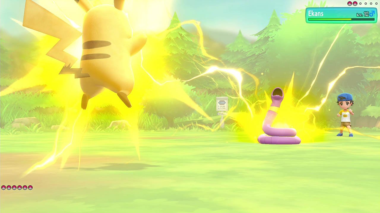 Pokemon: Let’s Go, Pikachu screenshots