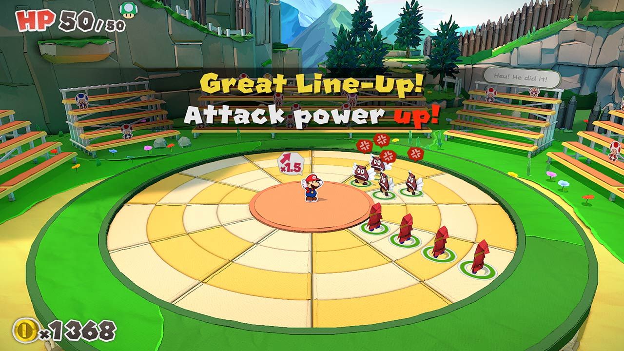 Paper Mario: The Origami King screenshots