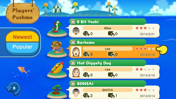 Pushmo World Wii U Screenshots
