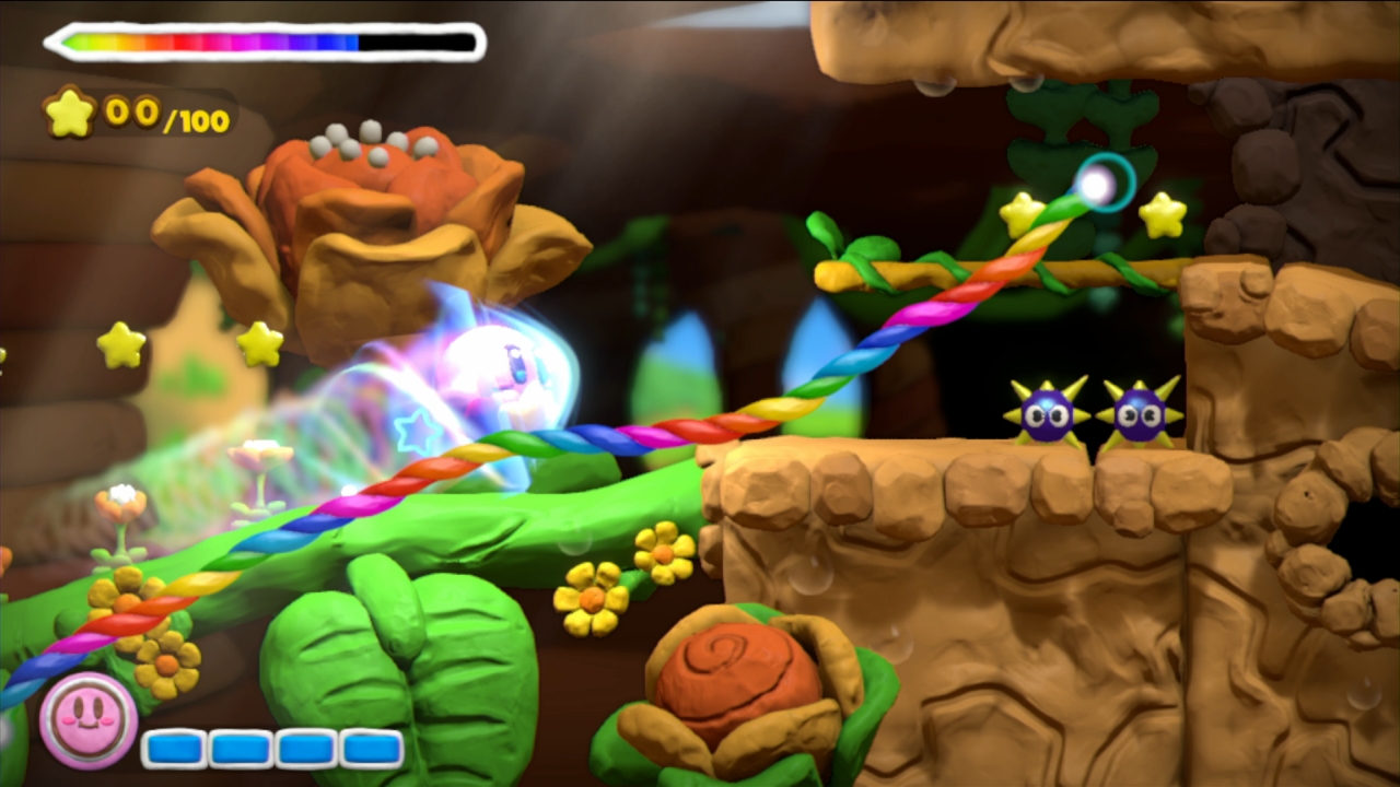 Kirby and the Rainbow Curse Screenshots