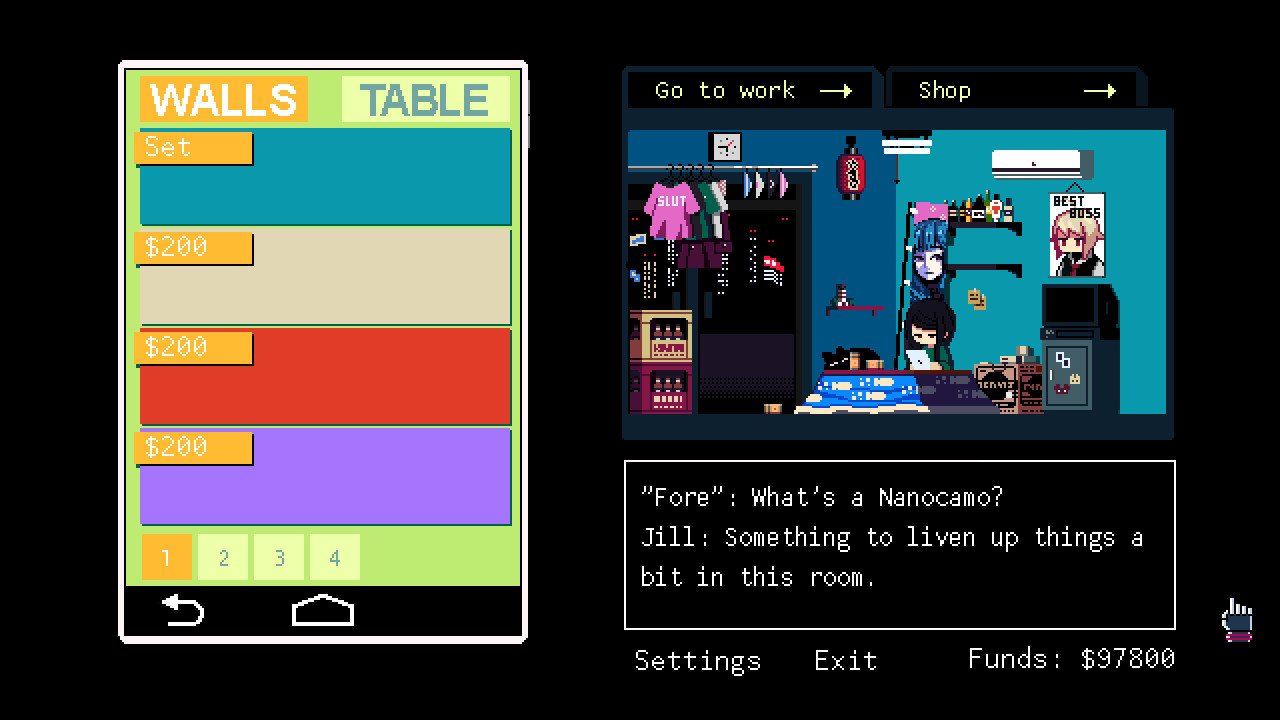 VA-11 Hall-A Screenshots