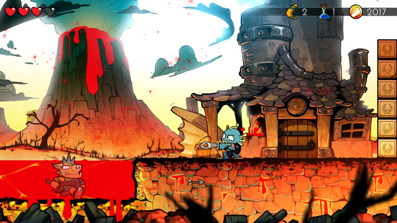 Wonder Boy: The Dragon’s Trap Screenshots