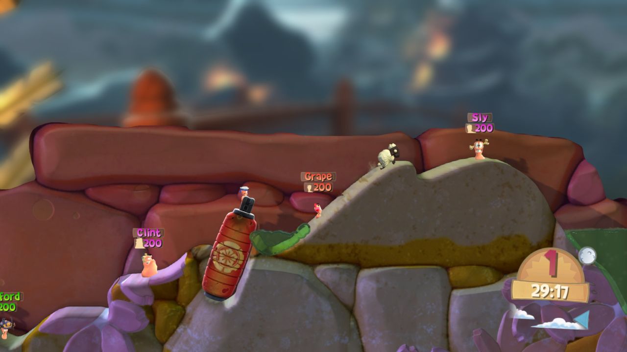 Worms Battlegrounds XBO Screenshots