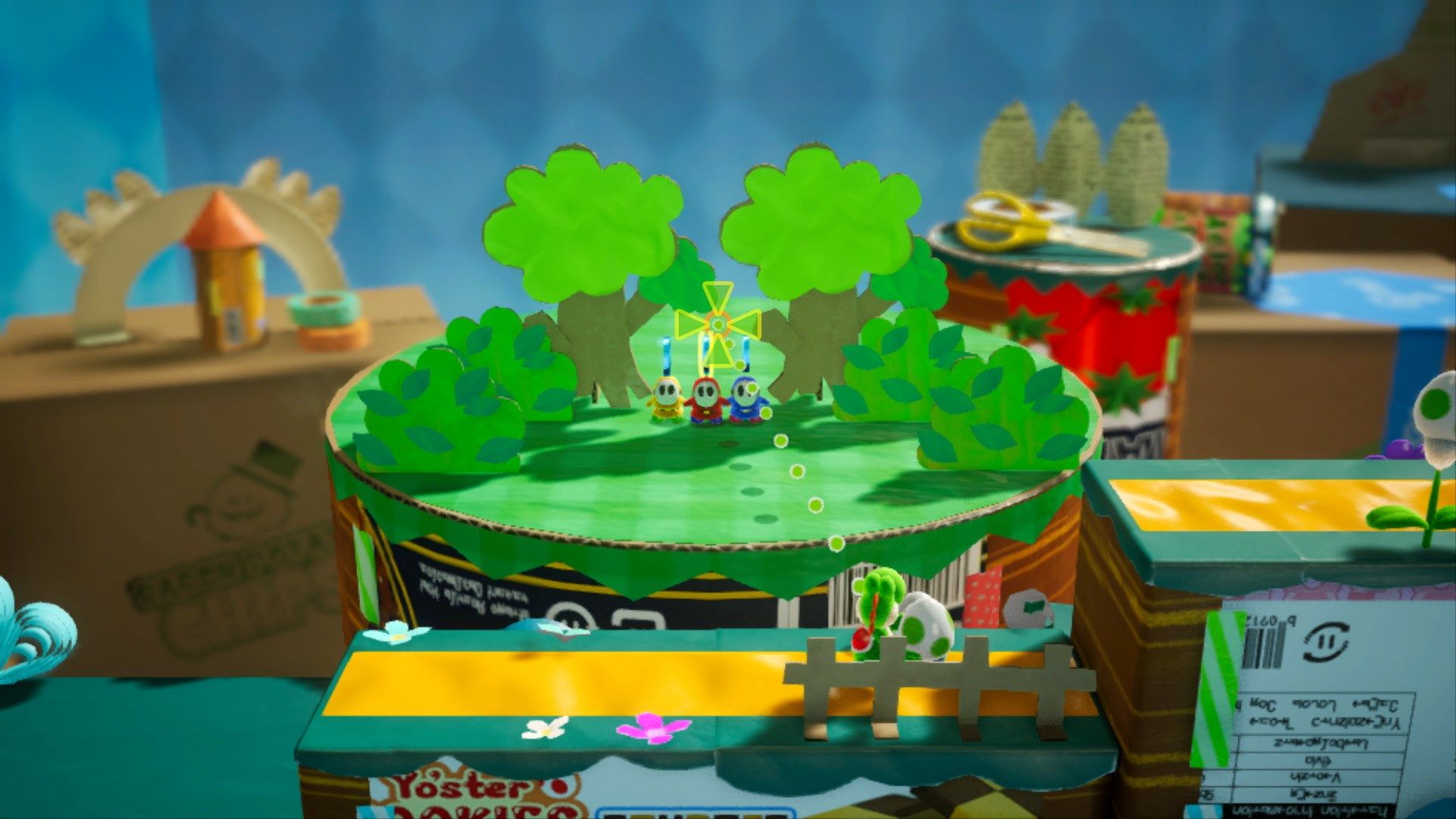 Yoshi’s Crafted World screenshots
