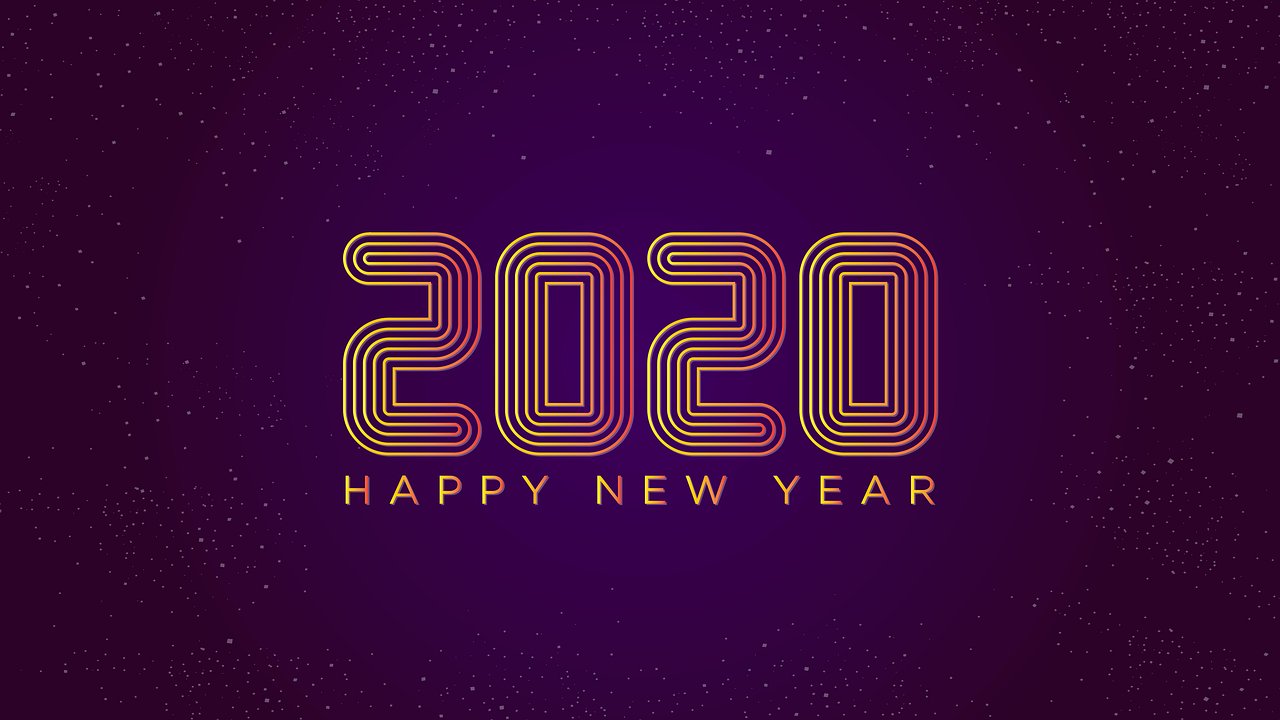 Happy new year 2020