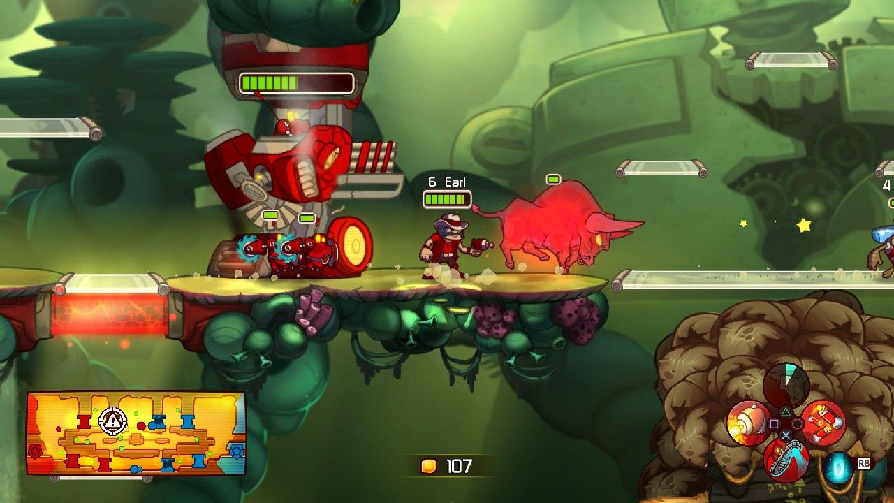 Awesomenauts game