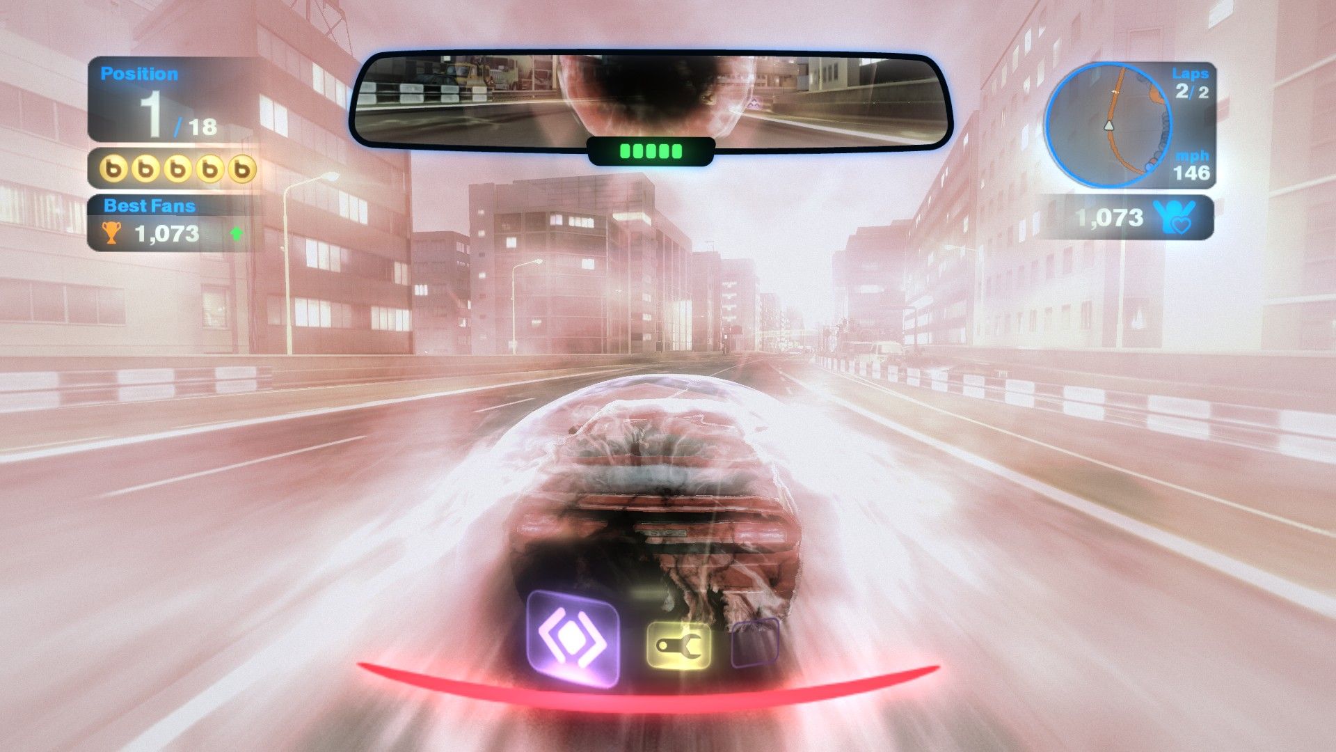 Blur racing game