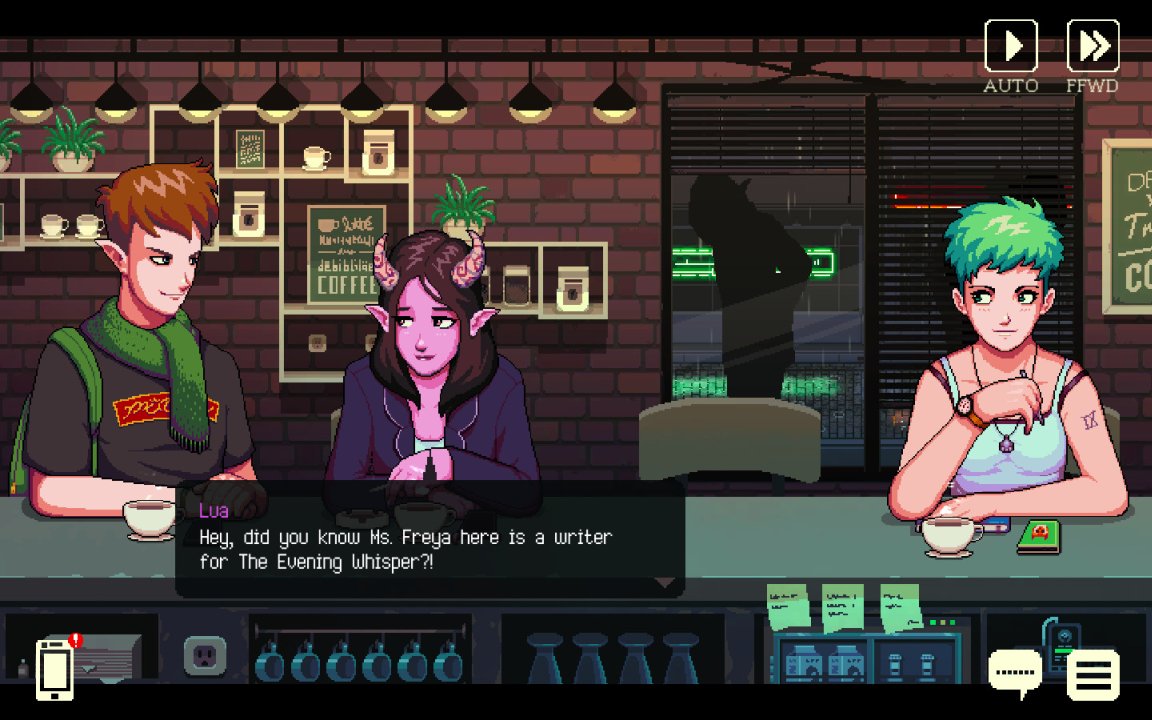 Coffee Talk game