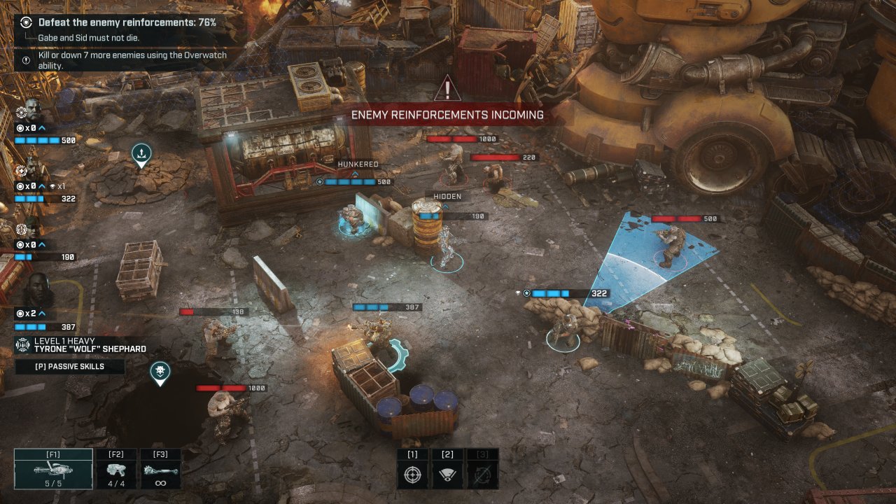 Gears Tactics game