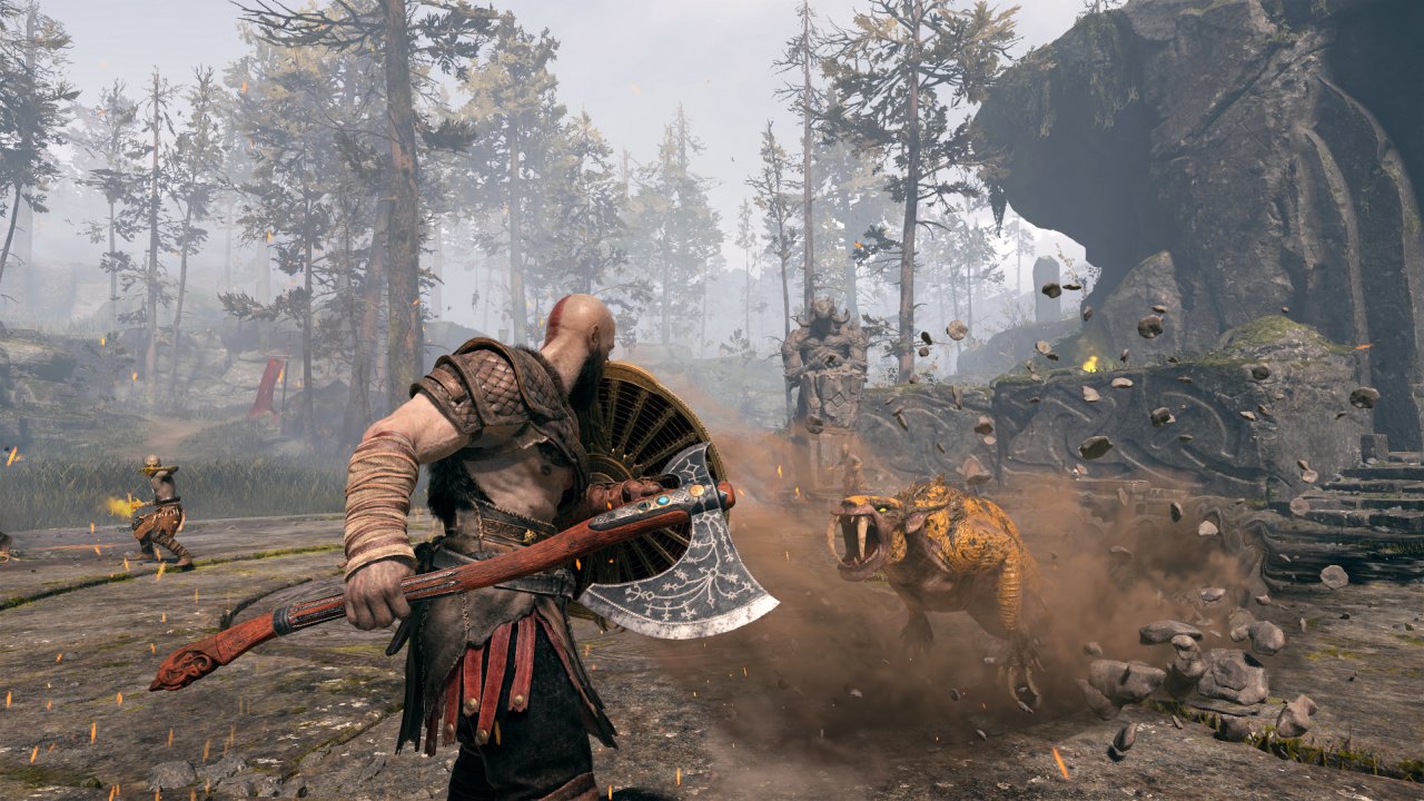 Screenshot of God of War (PlayStation 4, 2018) - MobyGames