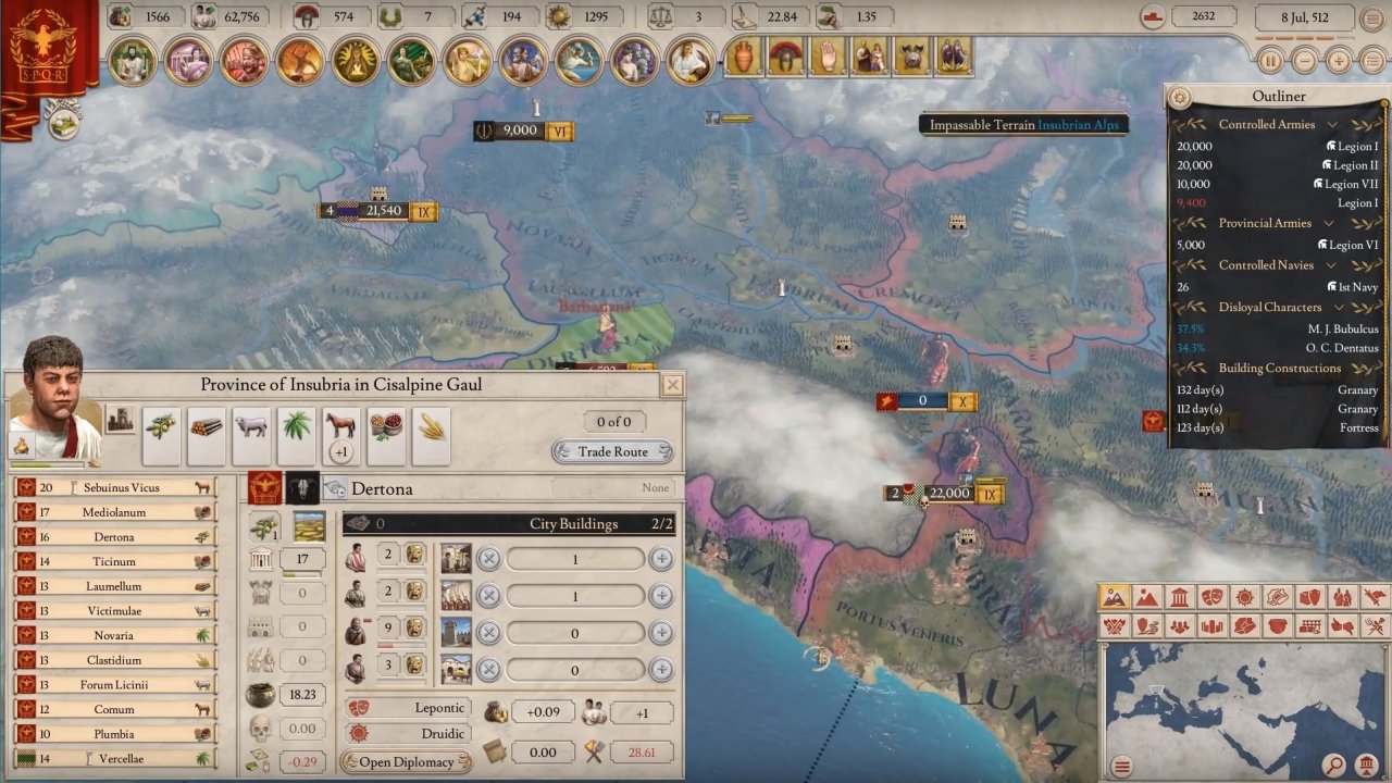 Imperator: Rome PC game