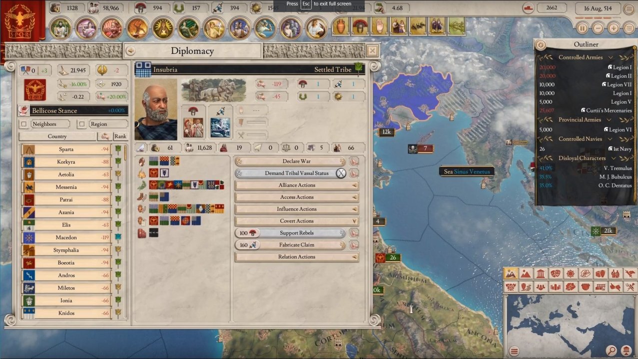 Imperator: Rome PC game