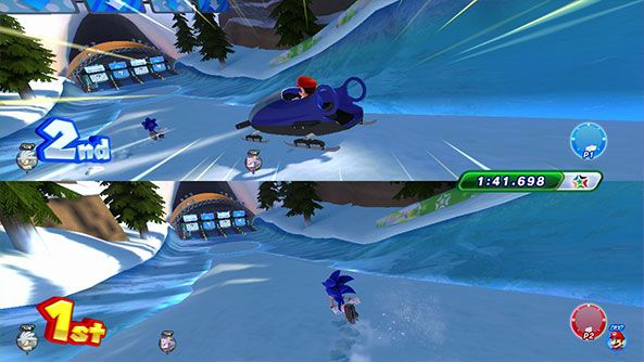 Mario and Sonic at the Sochi 2014 Olympic Winter Games