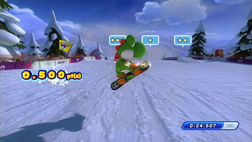 Mario and Sonic at the Sochi 2014 Olympic Winter Games