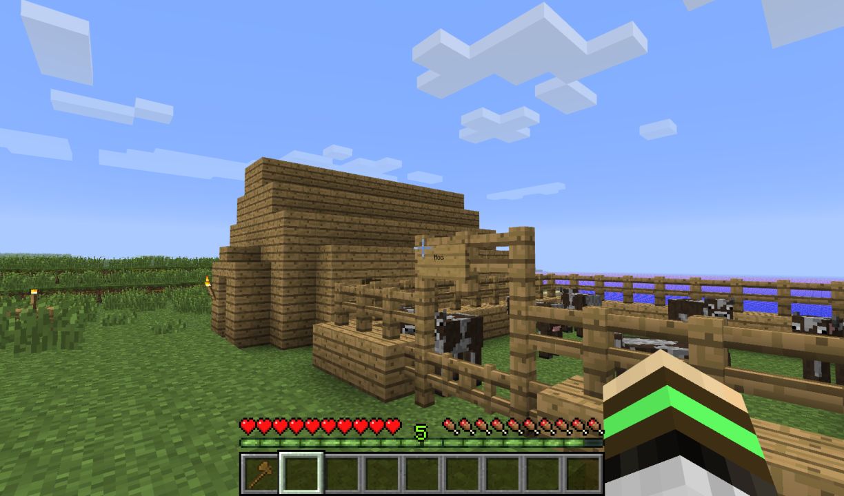 Minecraft gameplay screenshot