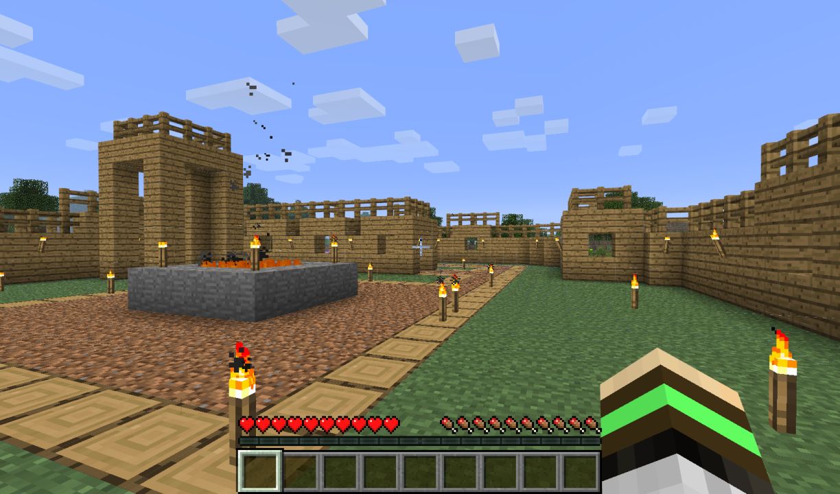 Minecraft gameplay screenshot