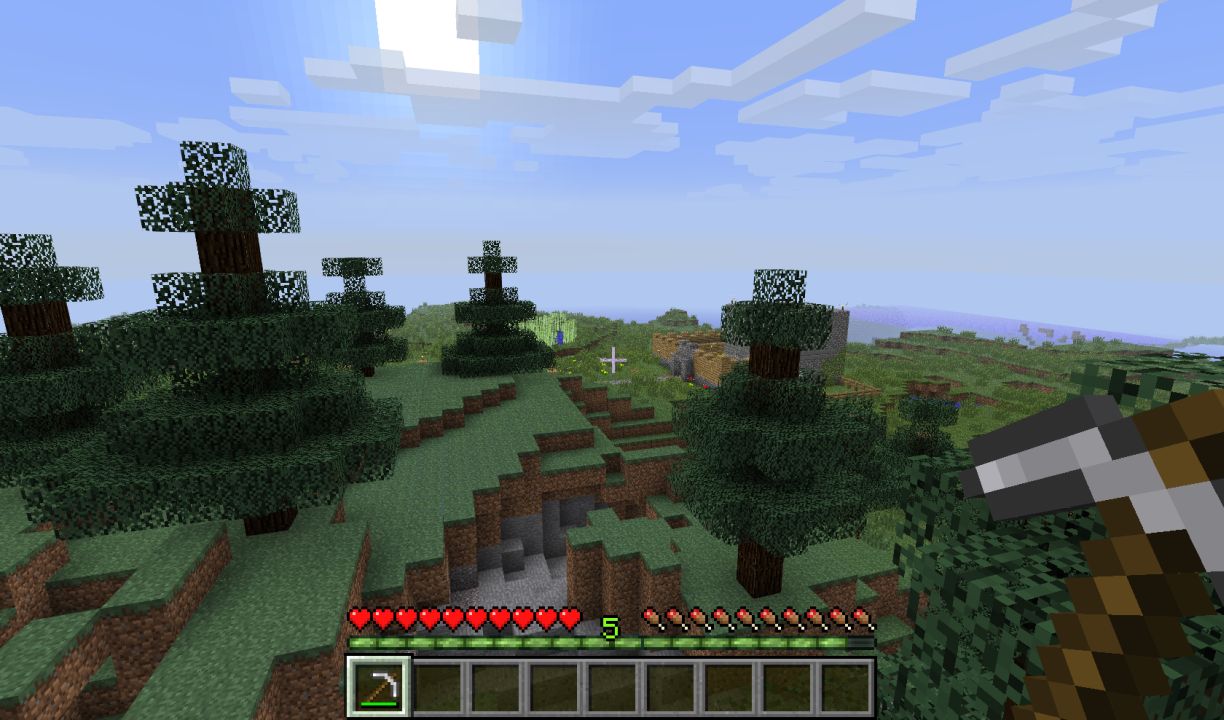 Minecraft gameplay screenshot