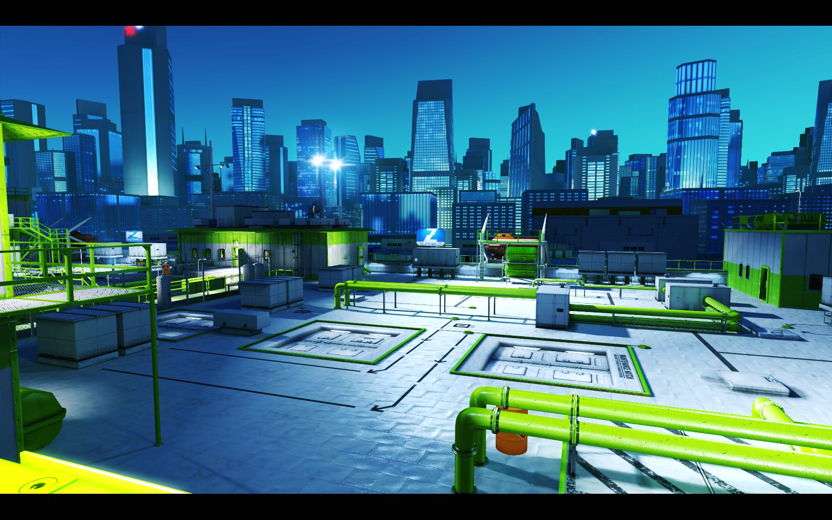 Mirror's Edge games cities and buildings - SkyscraperPage Forum