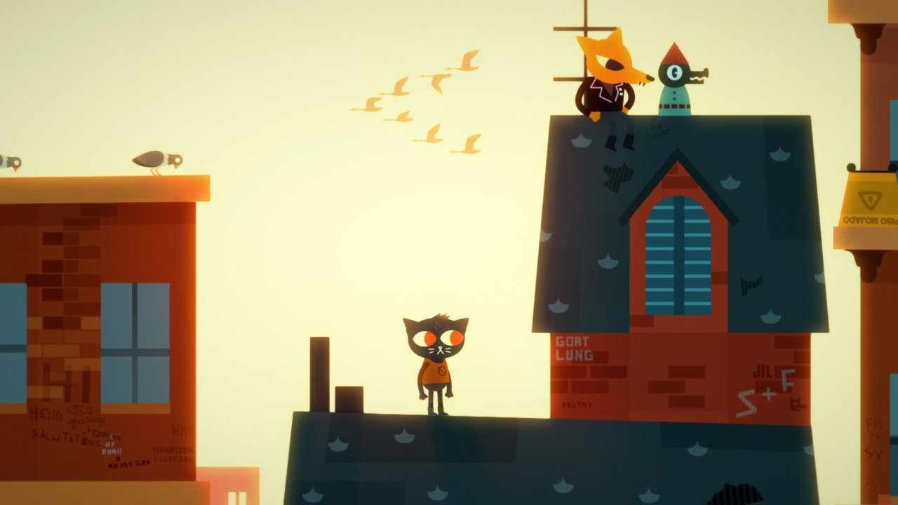 Night in the woods