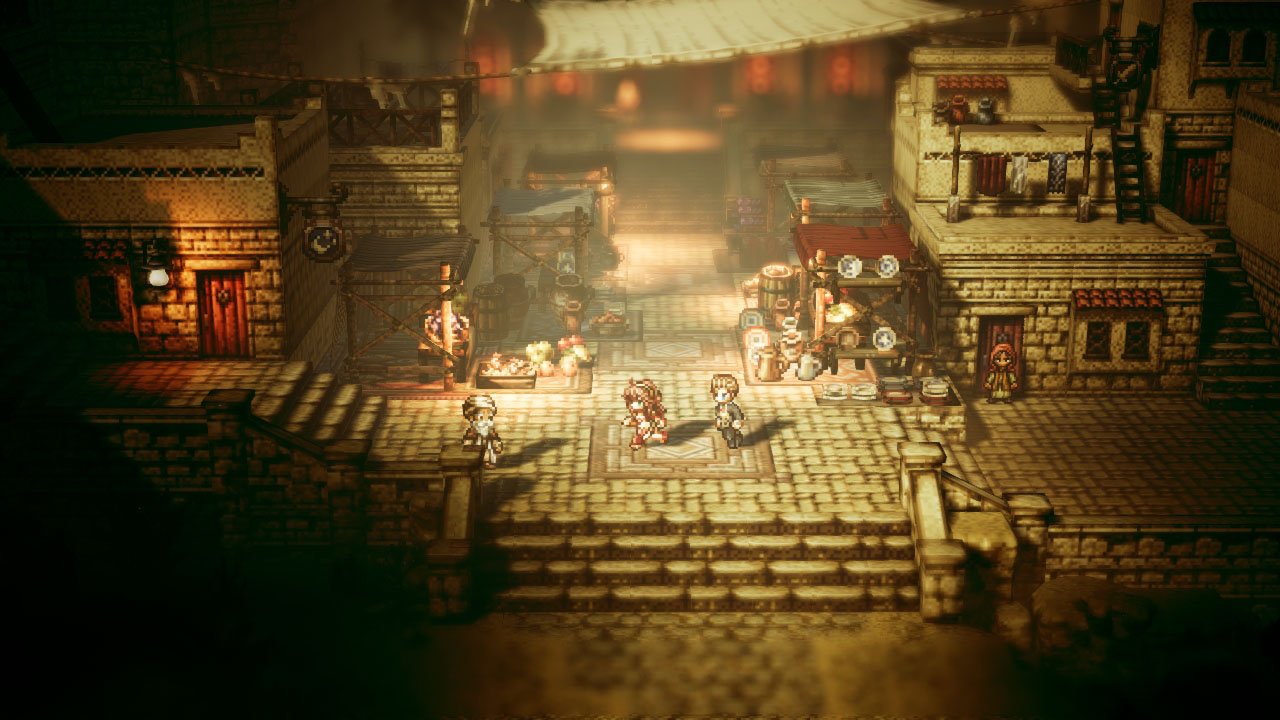 The games would look awesome in Octopath Traveler style