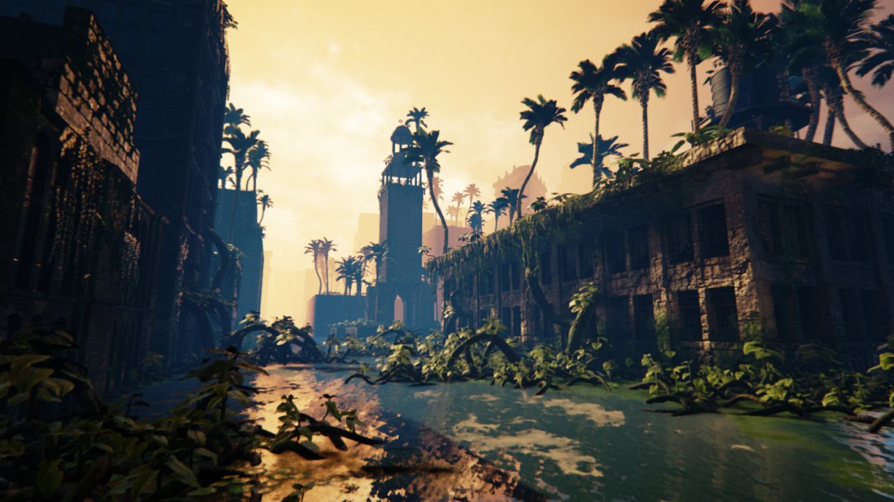 Submerged