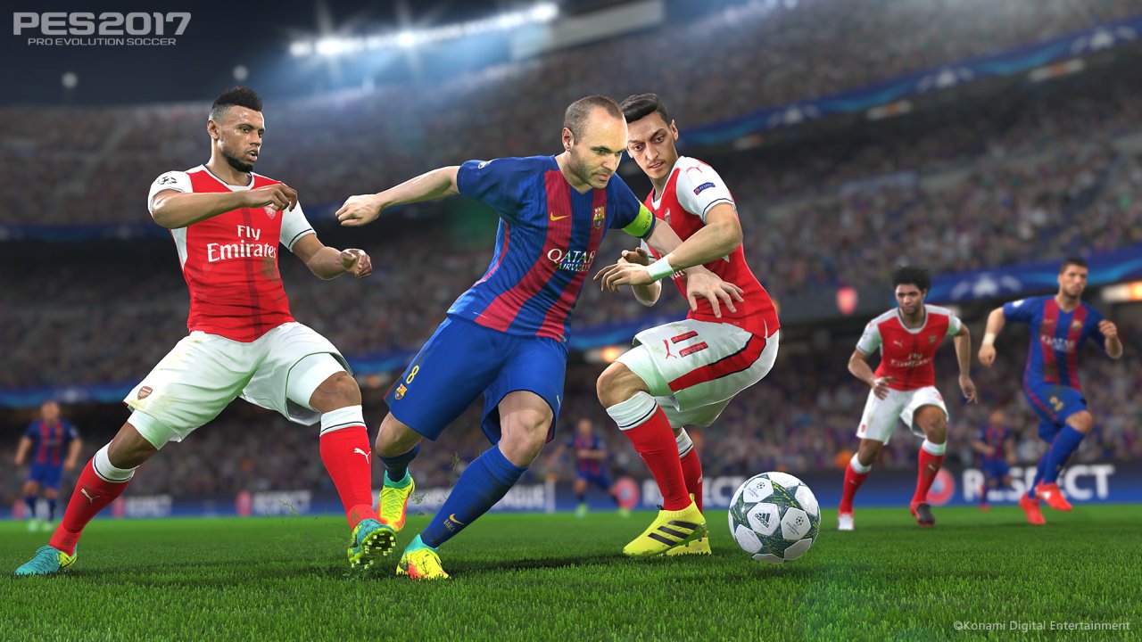 PES 2017 Gameplay Screenshots