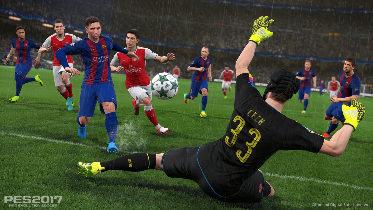 PES 2017 Gameplay Screenshots