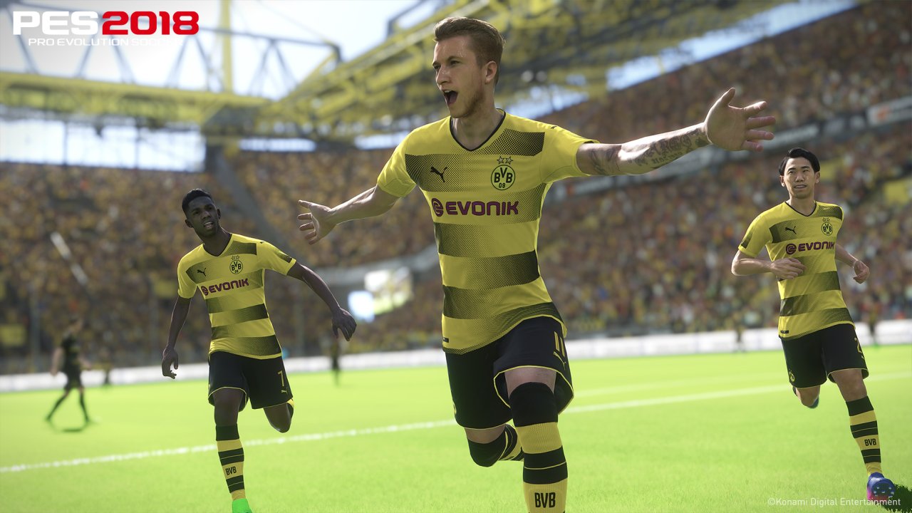 Screenshot of PES 2018: Pro Evolution Soccer (PlayStation 4, 2017) - MobyGames