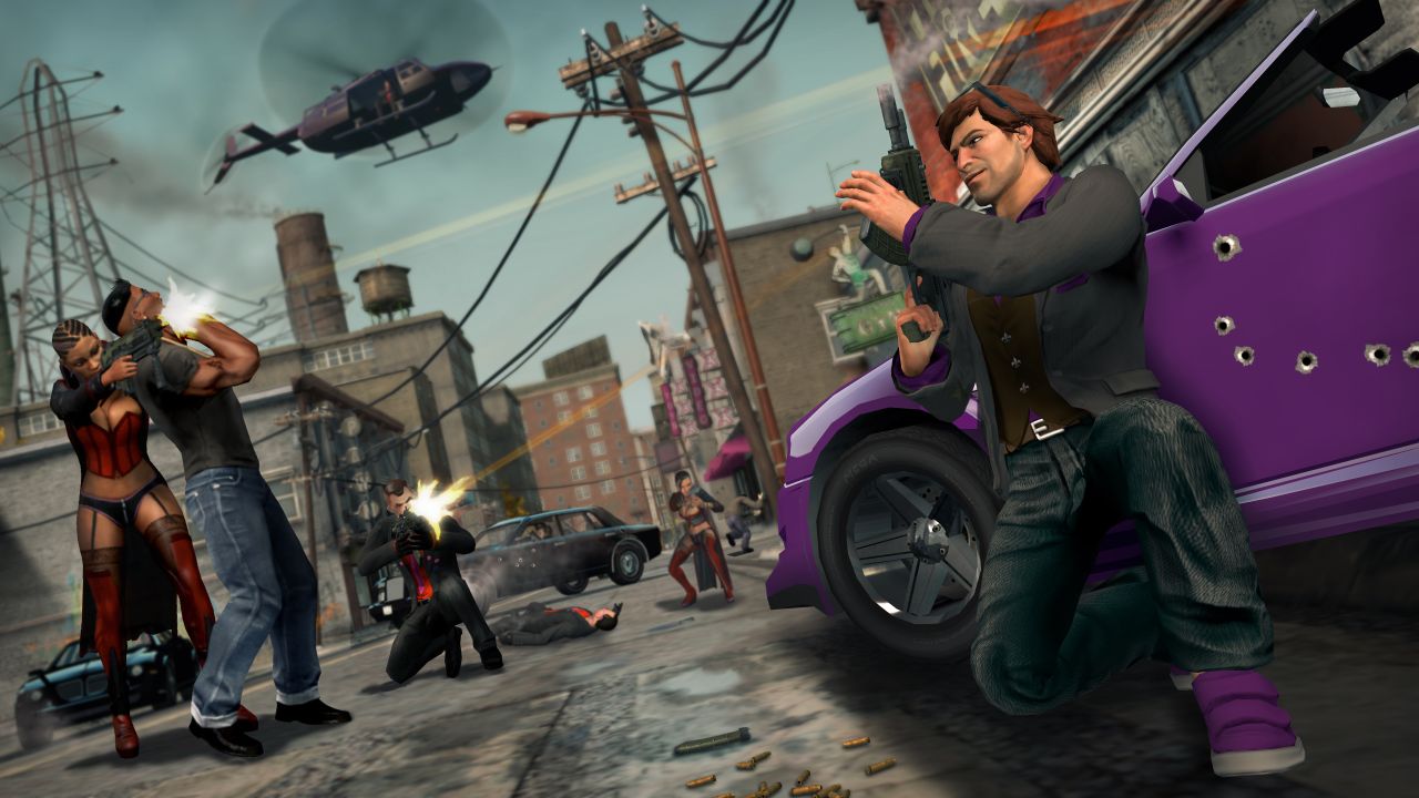 Saints Row: The Third - Gameplay PS3 #2 - High quality stream and