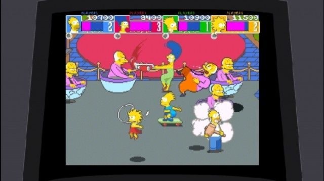 The Simpsons Arcade Game