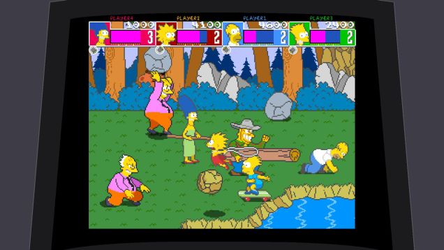 The Simpsons Arcade Game