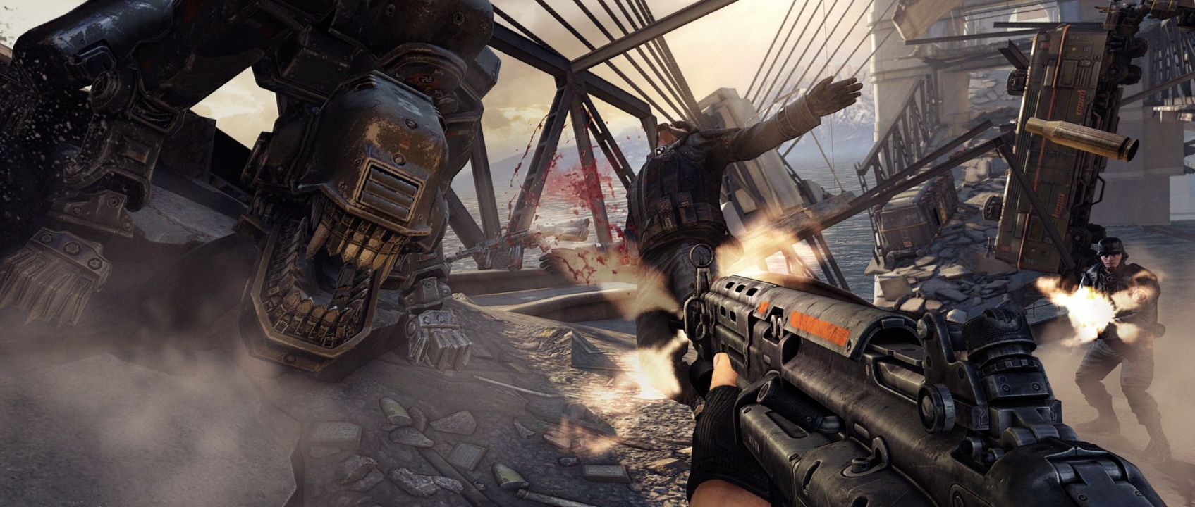 Screenshot of Wolfenstein: The New Order (PlayStation 4, 2014) - MobyGames