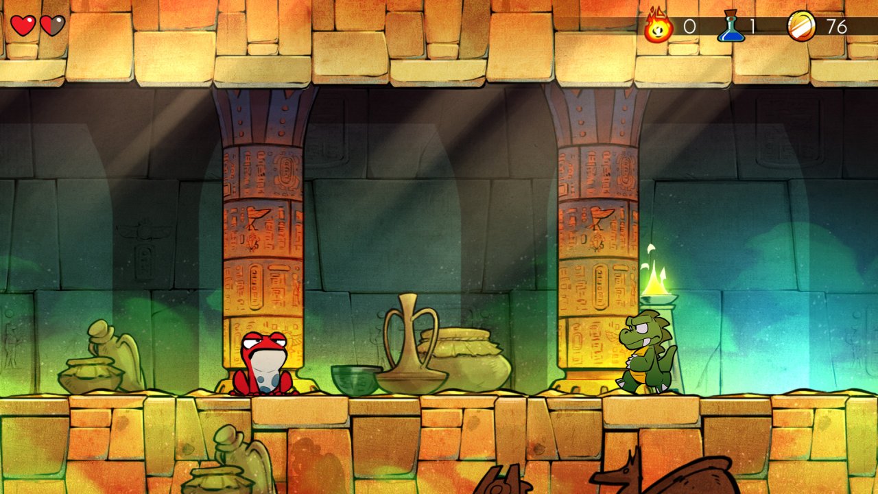 WONDER BOY: THE DRAGONS TRAP - SWITCH