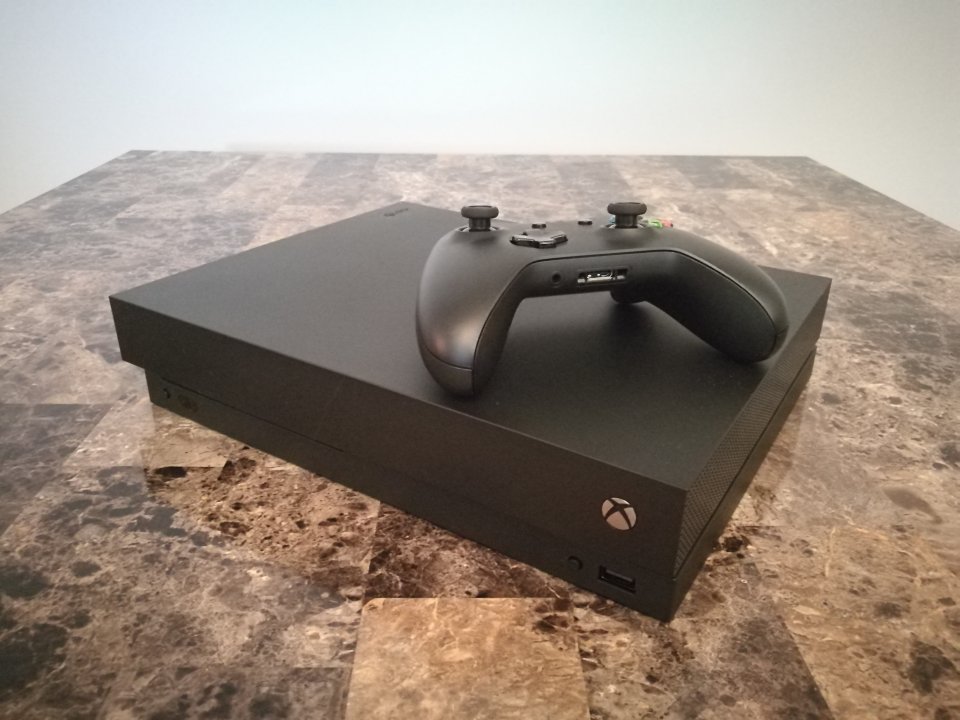 Xbox One X console