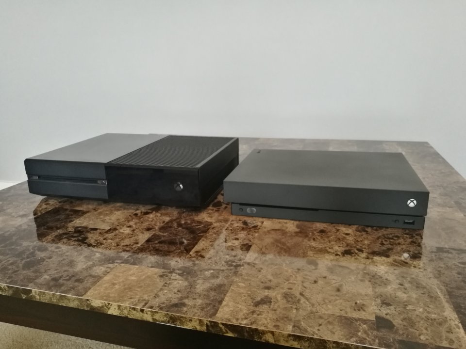 Xbox One X console