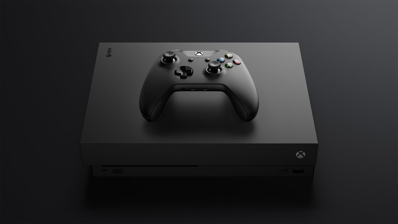 Xbox One X console