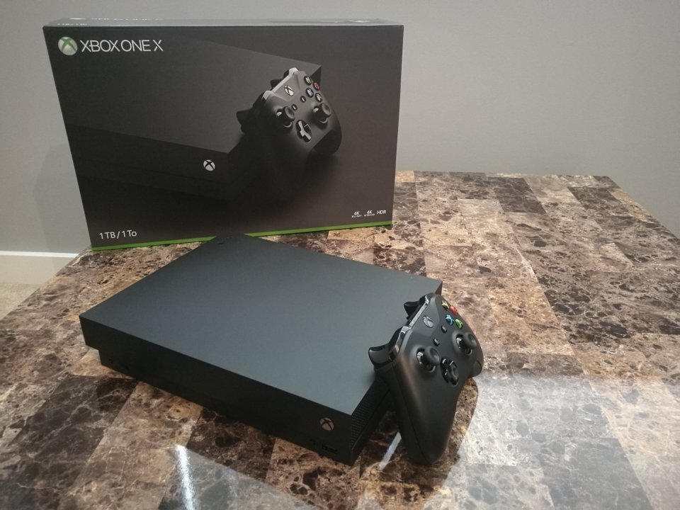 Xbox One X console