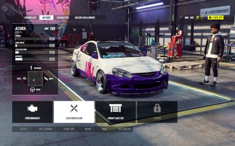 Performance Customization - Need for Speed Payback