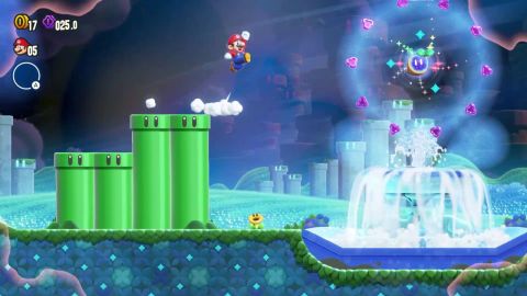 In the wondrous new Super Mario game, every level is 'that one weird level