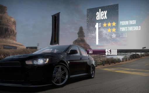 Screenshots from Need for Speed Shift