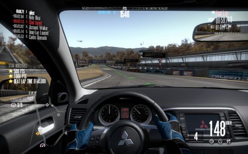Screenshots from Need for Speed Shift